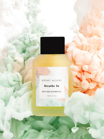 breath in bath and shower oil