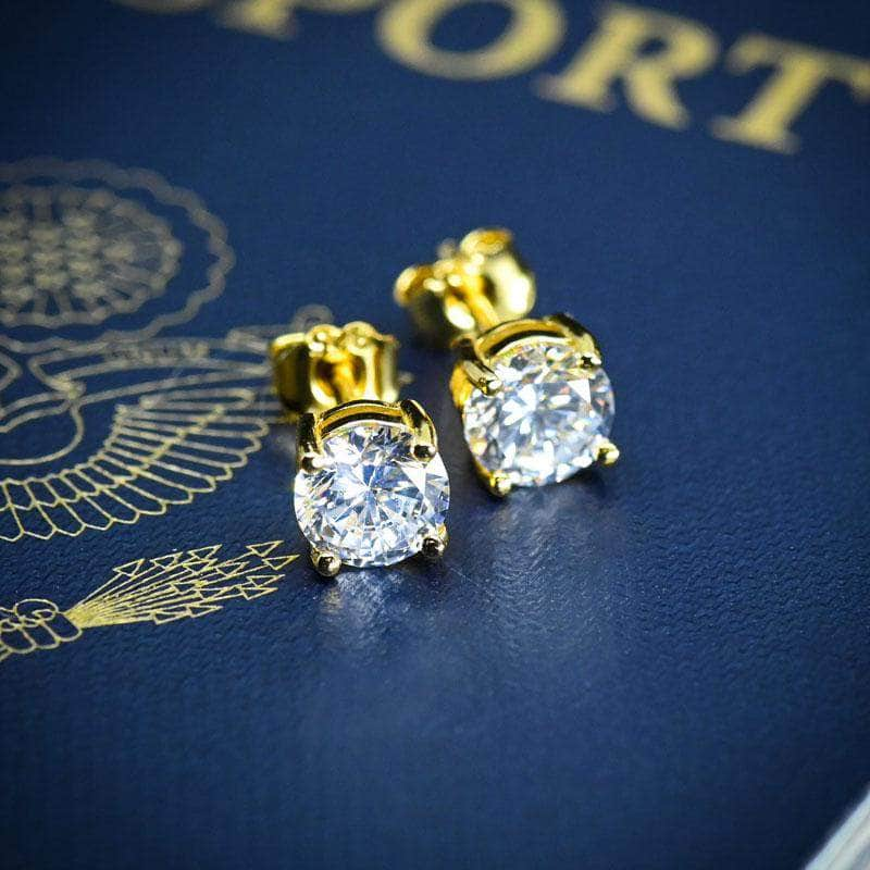 Diamond Stud Earrings - shopklase product image