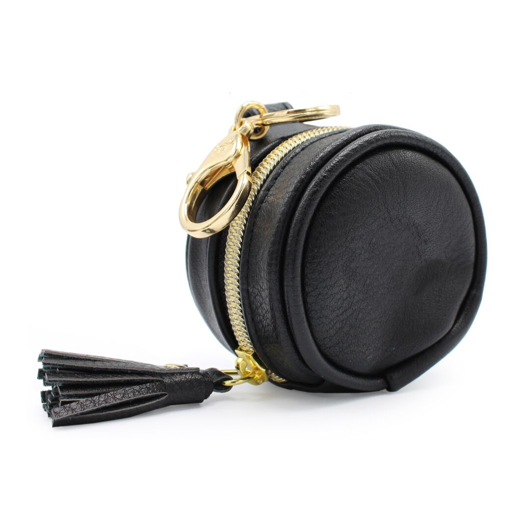 Diaper Bag Charm Pod Keychain - Black
