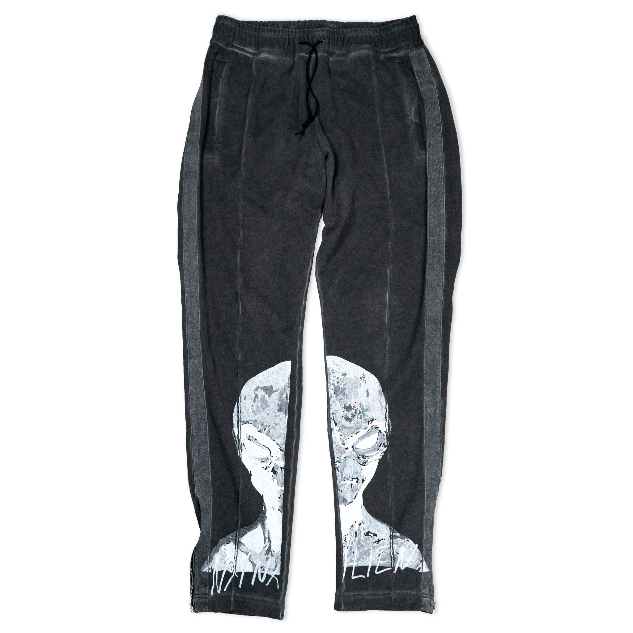 ALIEN CREATURES VINTAGE WASHED TRACK PANTS – createdby