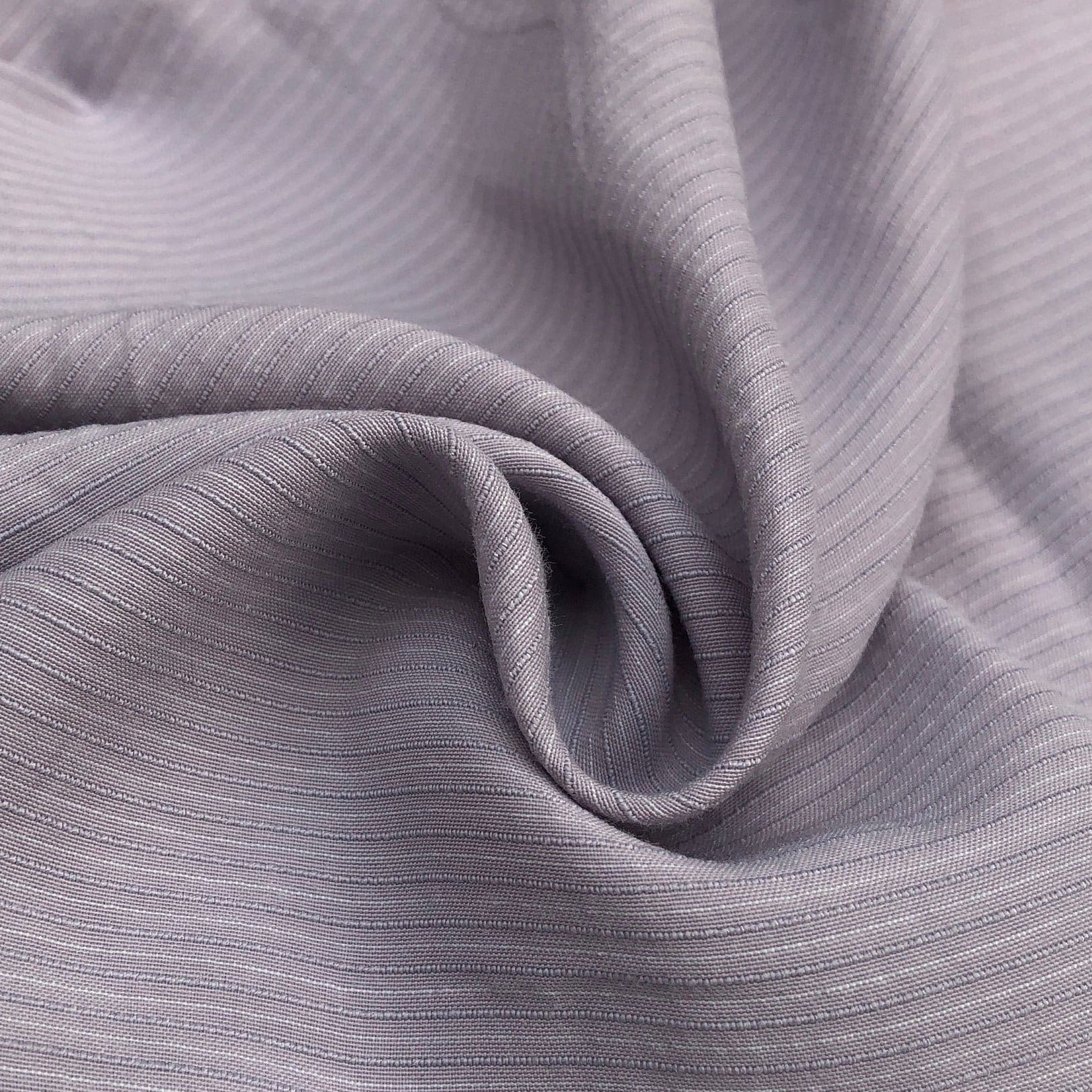 58 Cotton & Tencel Lyocell Blend Striped Multicolor Light Woven