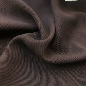 58 Black 100% Lyocell Tencel Gabardine Twill Enzyme Washed Woven