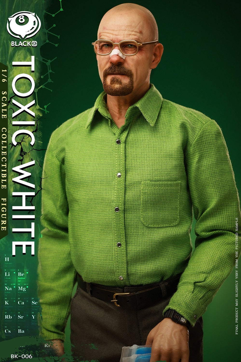 Black 8 Studio 1/6 - Toxic White