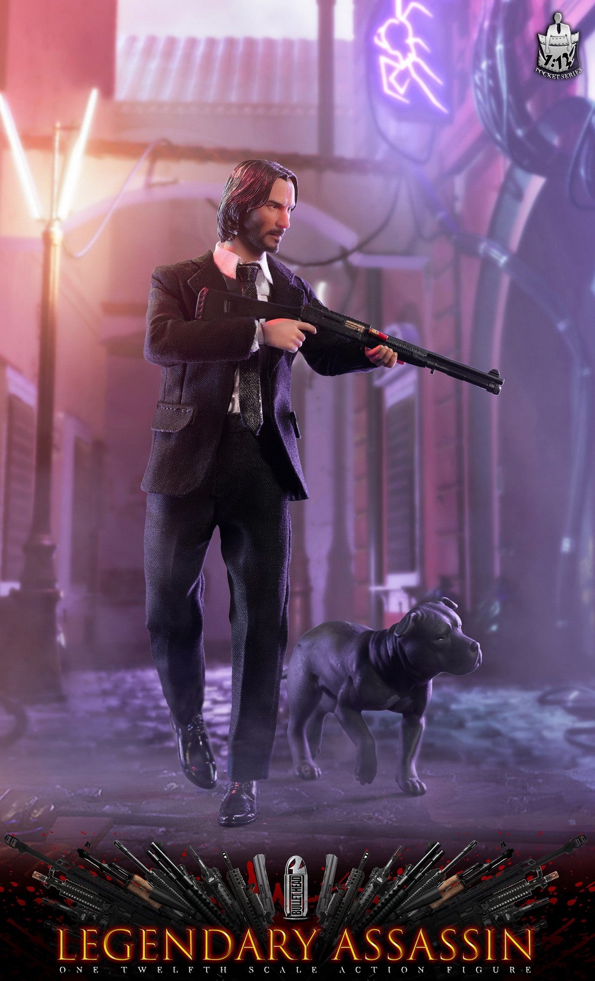 john wick figure mezco