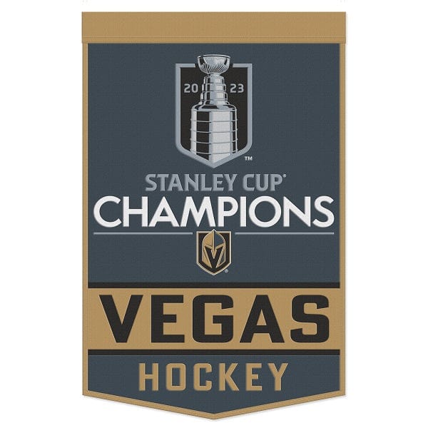 Las Vegas Golden Knights NHL 2023 Stanley Cup Champions Dynasty 12X18  Banner