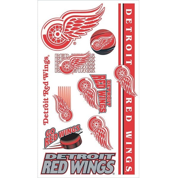 Old English Red Wings D tattoo