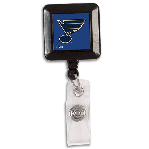 St. Louis Blues Retractable Badge Holder - Vegas Sports Shop