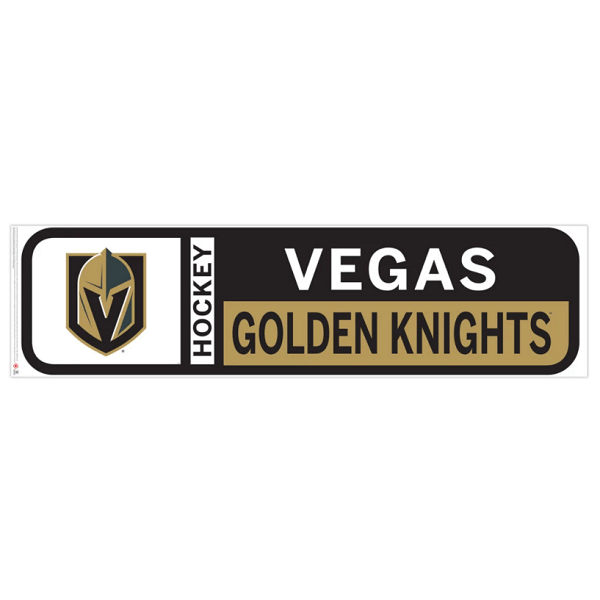 Las Vegas LV Golden Knights NHL Removable Wall Decal Stickers (Set of 6) 