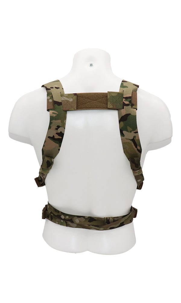 Modular Laser Cut MOLLE Chest Rig Shoulder Strap H Adapter