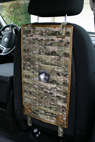 seat back molle panel