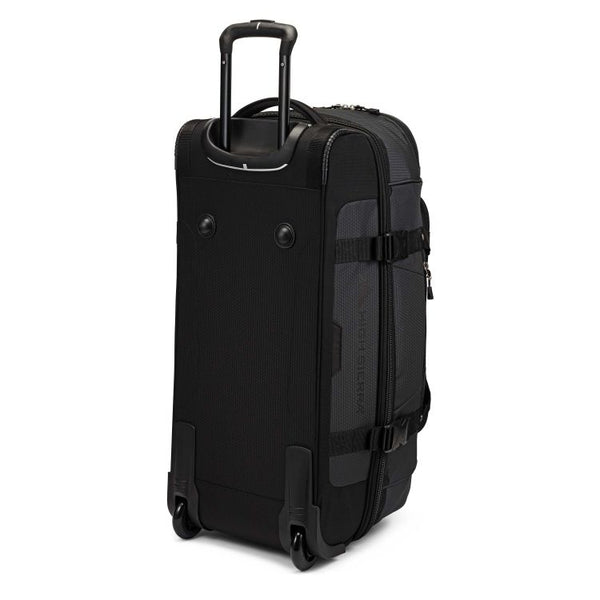 High Sierra - 71cm Fairlead drop bottom wheeled Duffle - Mercury/Black ...