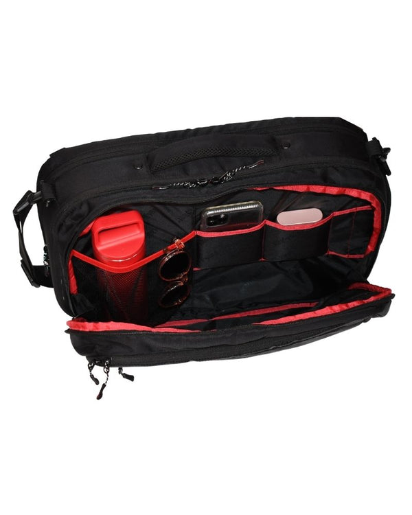 Black Wolf - Embassy Tech Bag - Jet Black | Bags To Go