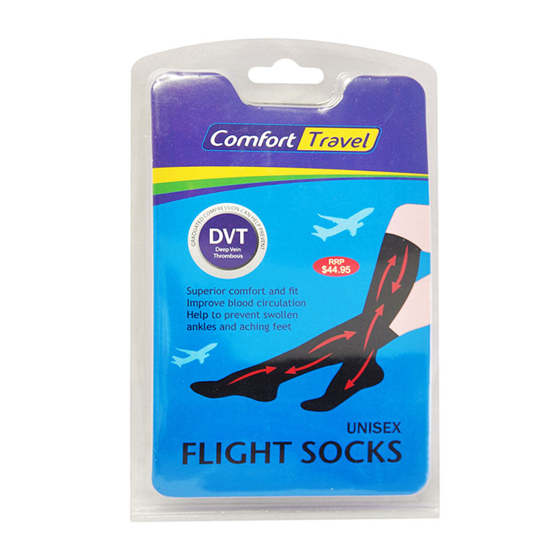 Travel Blue Compression Flight Socks - S/M TB791 —