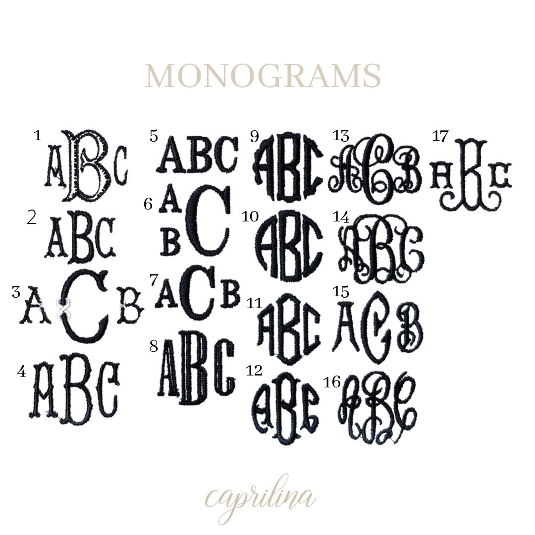 monograms