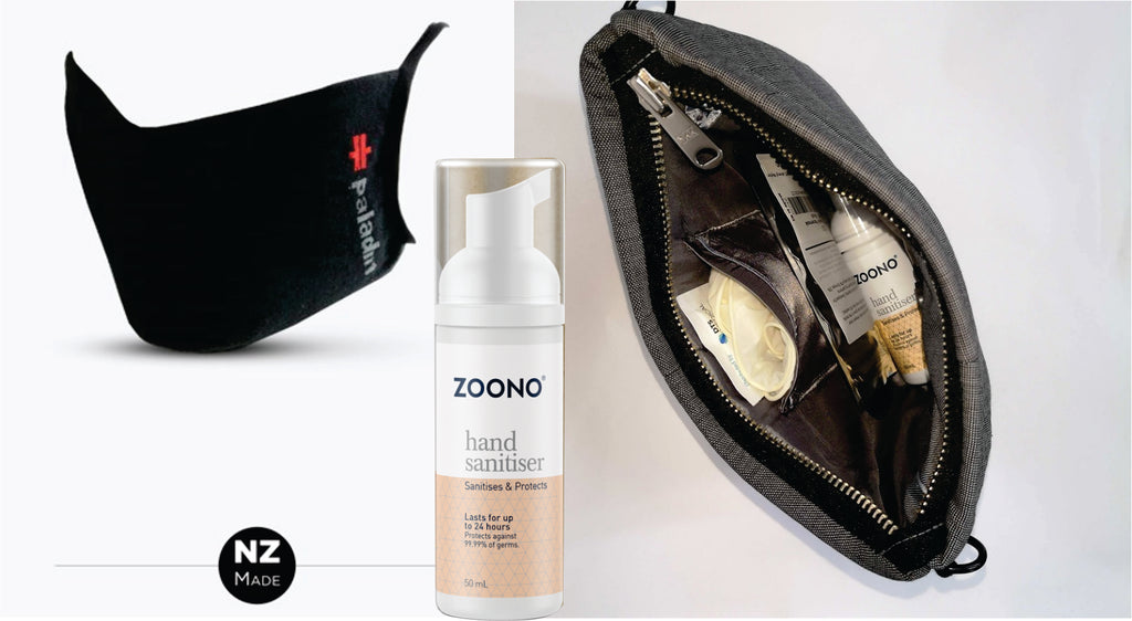 Paladin Face Mask Zoono Hand sanitiser PP-Kit Well-suited