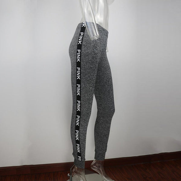 womens grey tight joggers