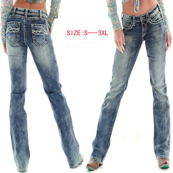 low waist wide leg jeans