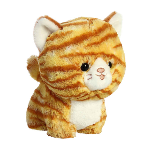 orange tabby cat plush