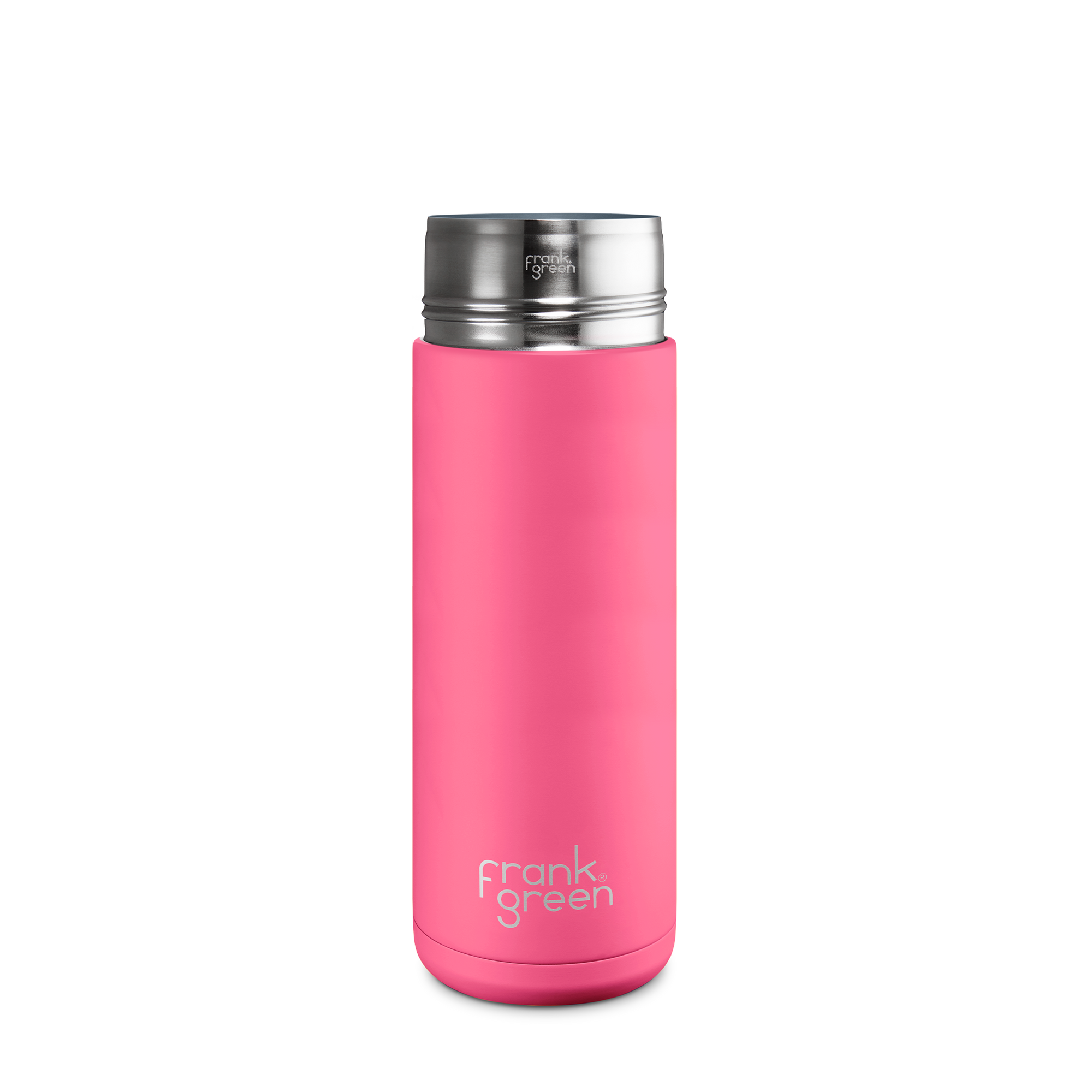 Frank Green Blushed Ceramic Lined Reusable Bottle with Straw Lid, 1 EA