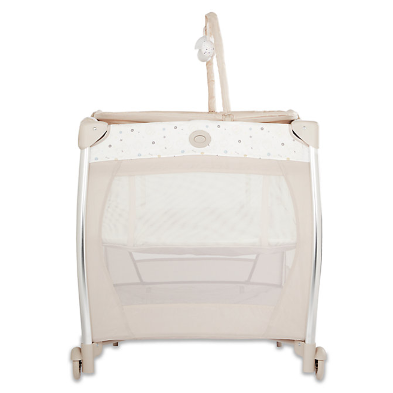 travel cot with bassinet and changer