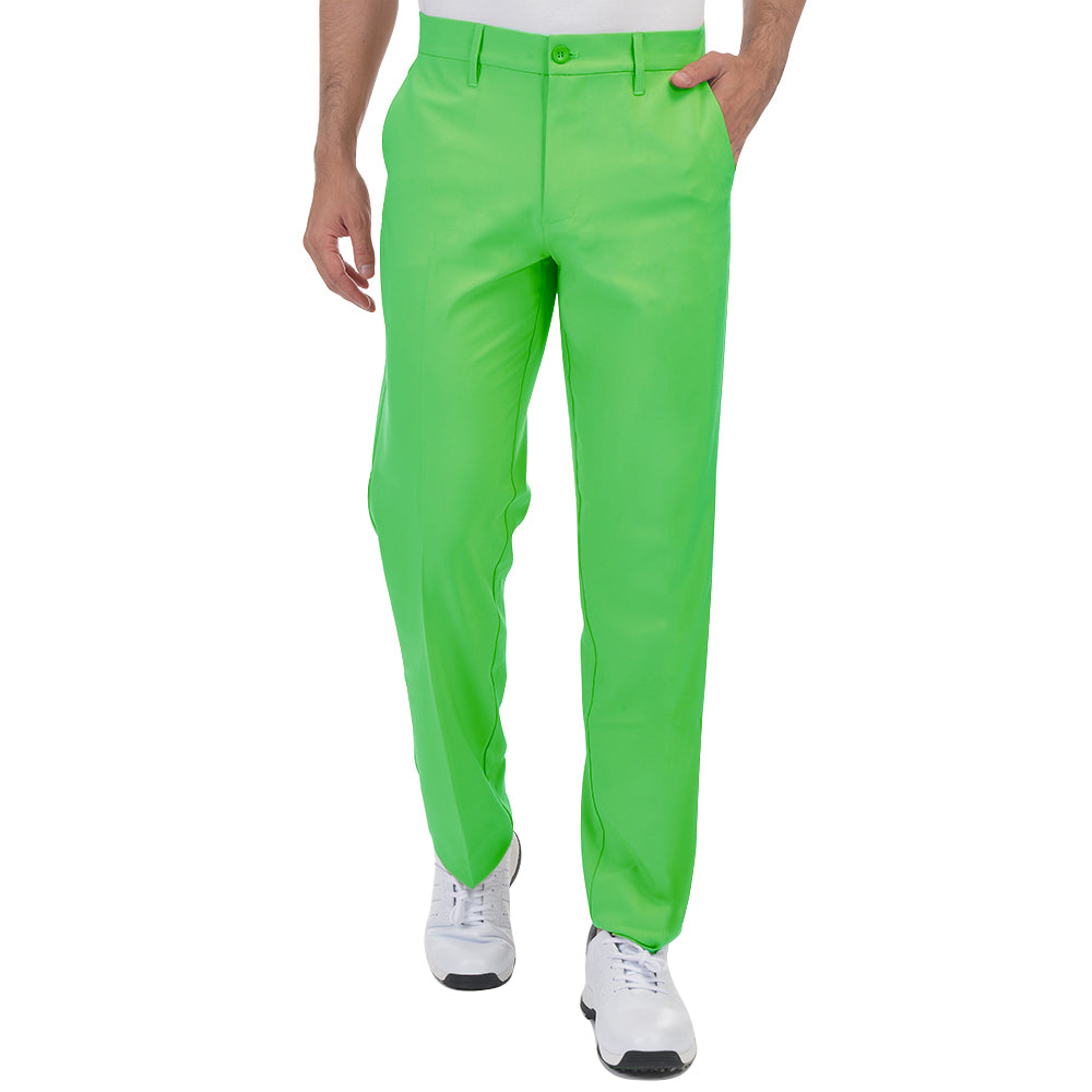 Golf Trousers for Men | Men's Red Golf Pants | Lesmart Stretch Golf Pants