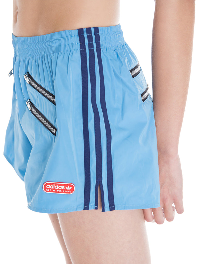 adidas zip shorts