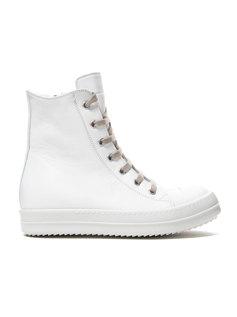 rick owens high top sneakers