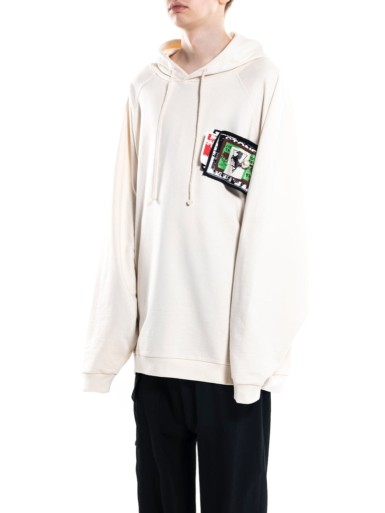 raf simons oversized hoodie