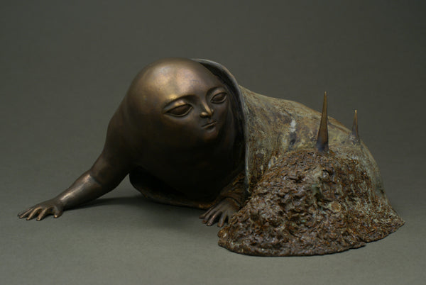 Bronze sculpture by Aurelija Simkute