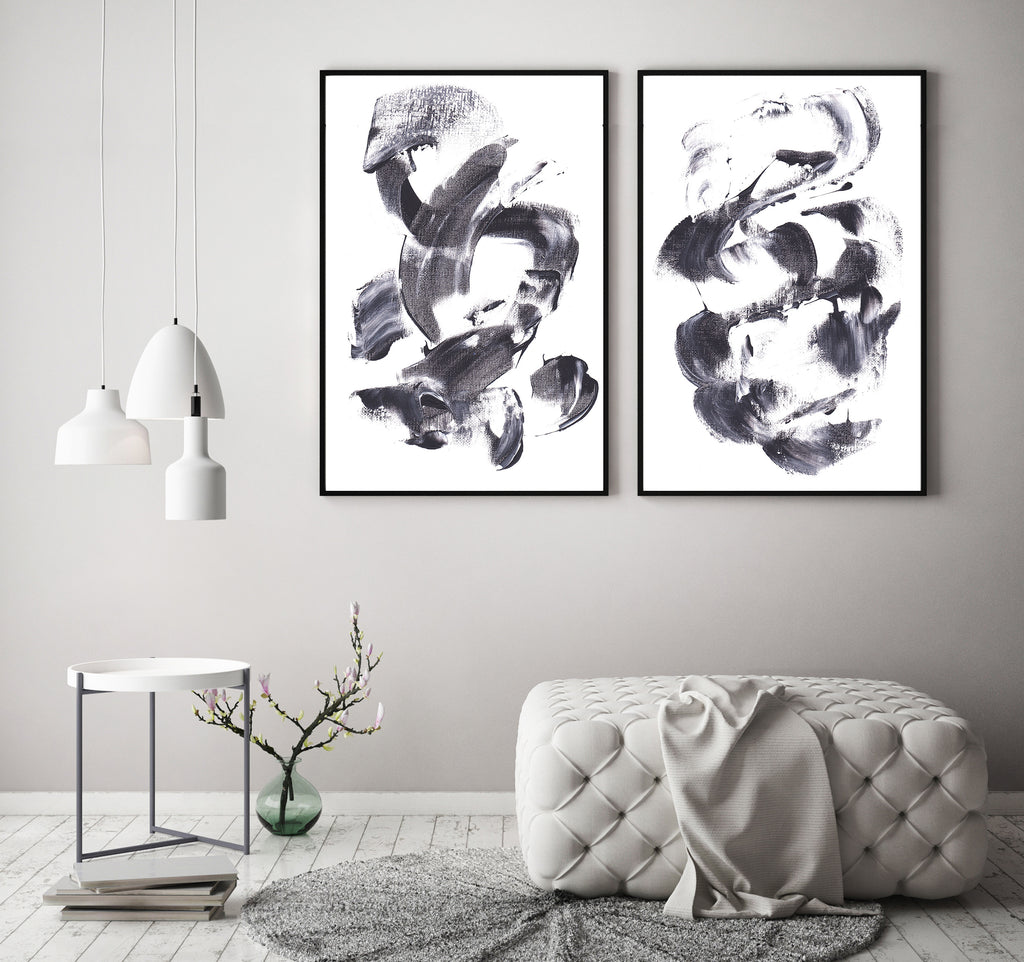 Wall printables black and white