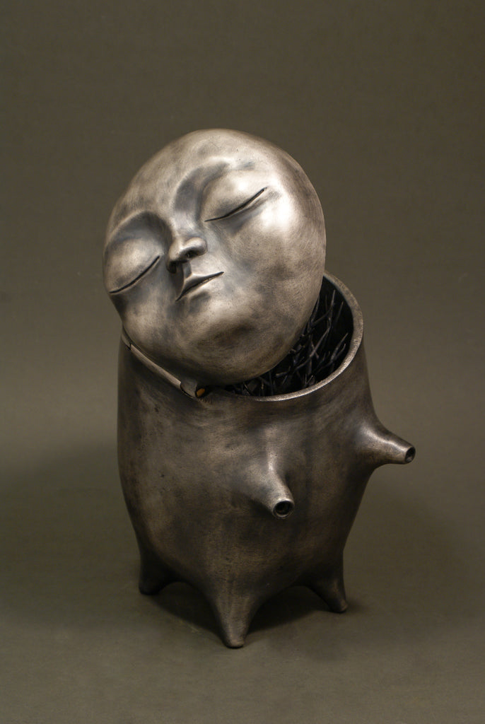 Contemporary bronze sculpture