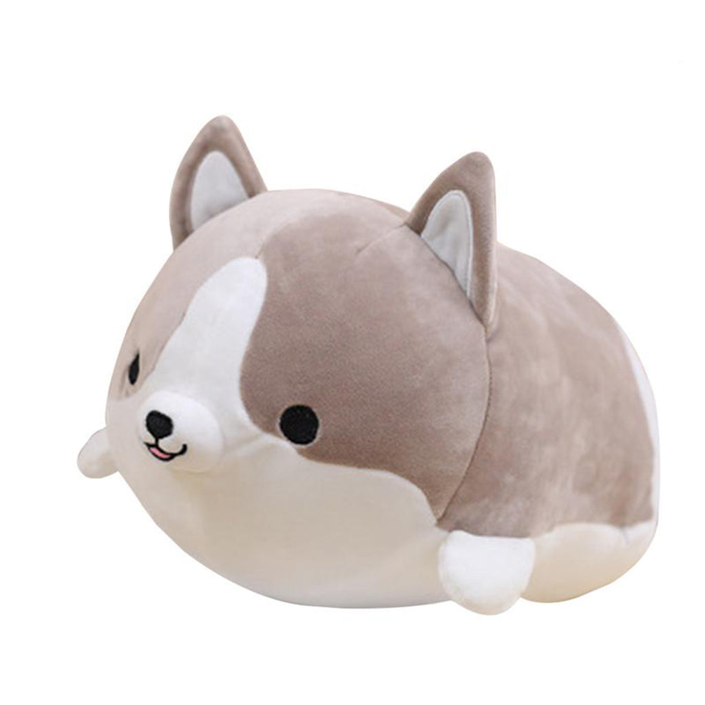 cute corgi plush pillow