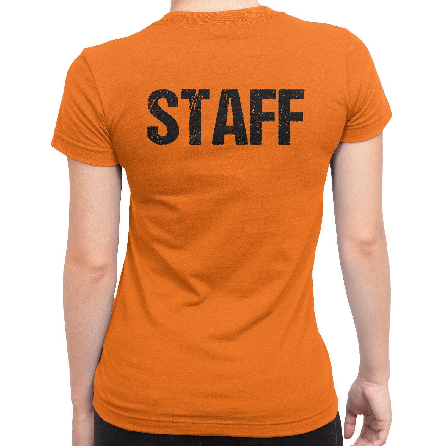 Staff ladies tees orange