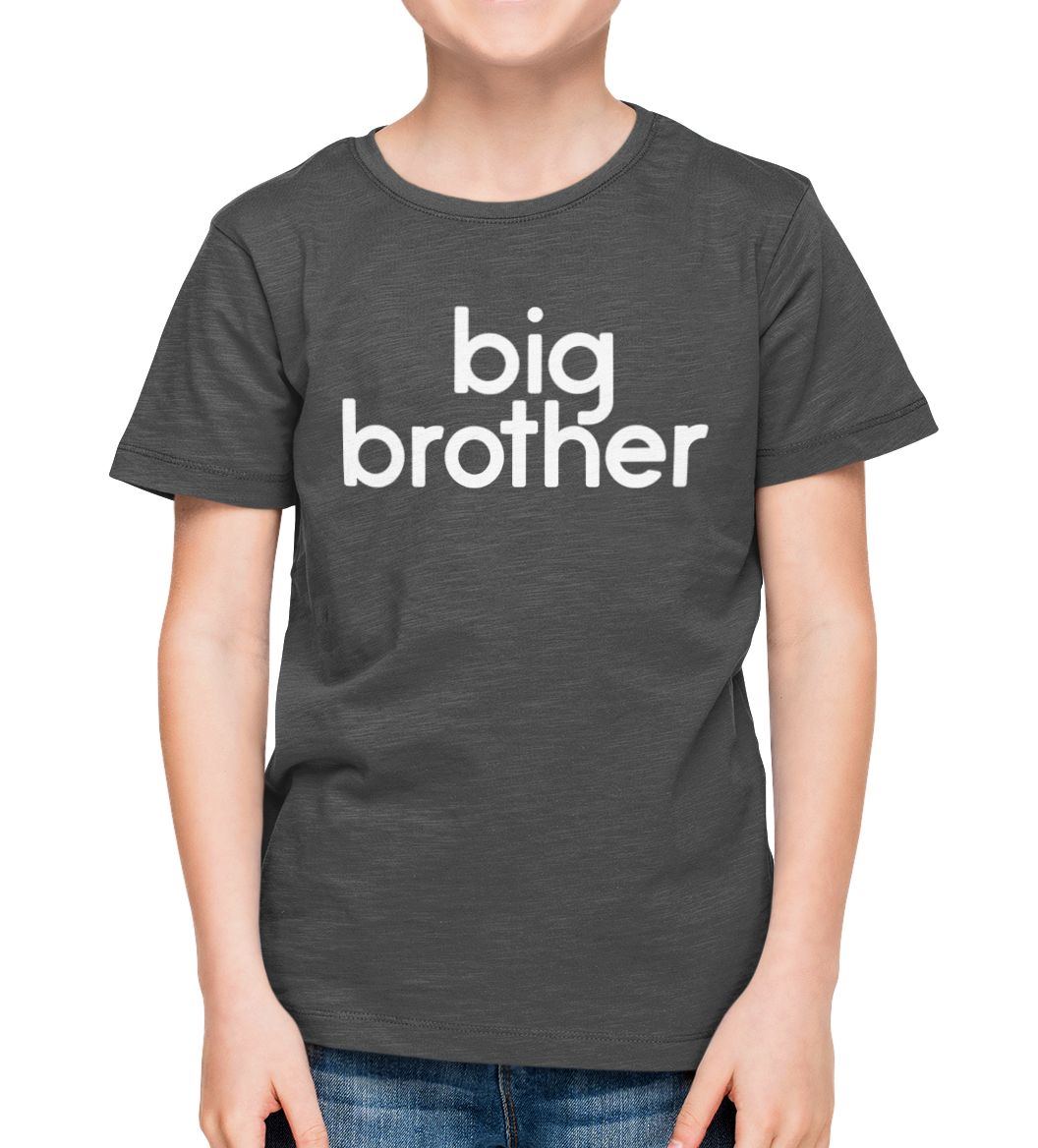 Big brother tee screen printed shirt 