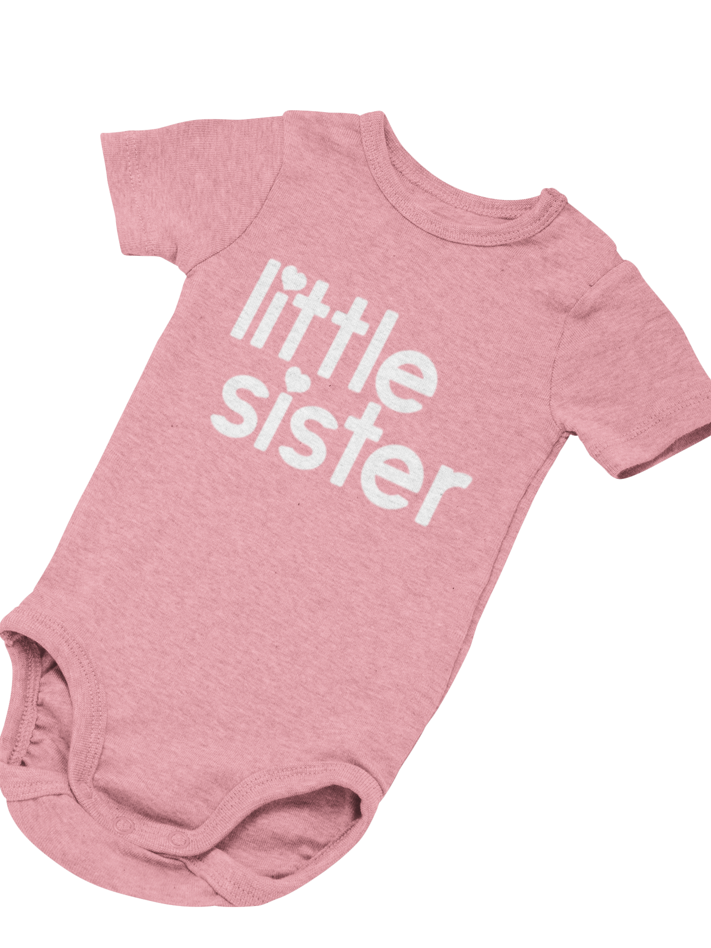 Little Sister Baby Announcement Bodysuit