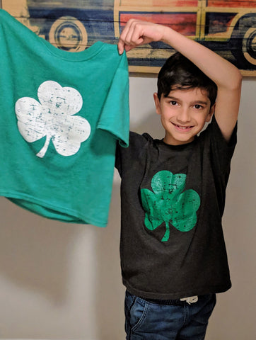 Shamrock tees by NYC Factory - Celebrate St Patricks Day in Style