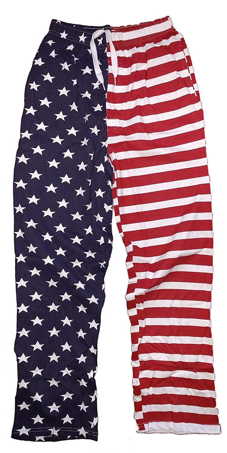 USA Flag Boxer Shorts Stars & Stripes American Adult Unisex