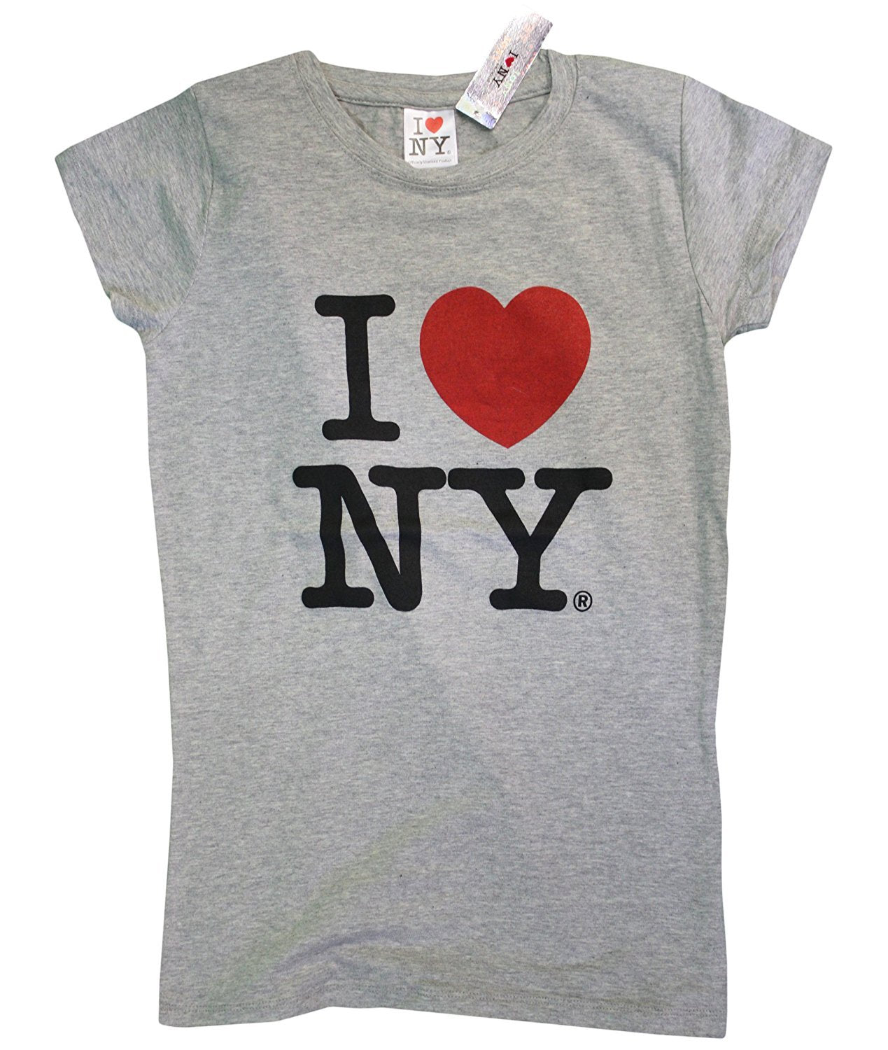 I Love NY Summer Shorts Official New York Product Ladies White Workout Yoga  at  Women’s Clothing store