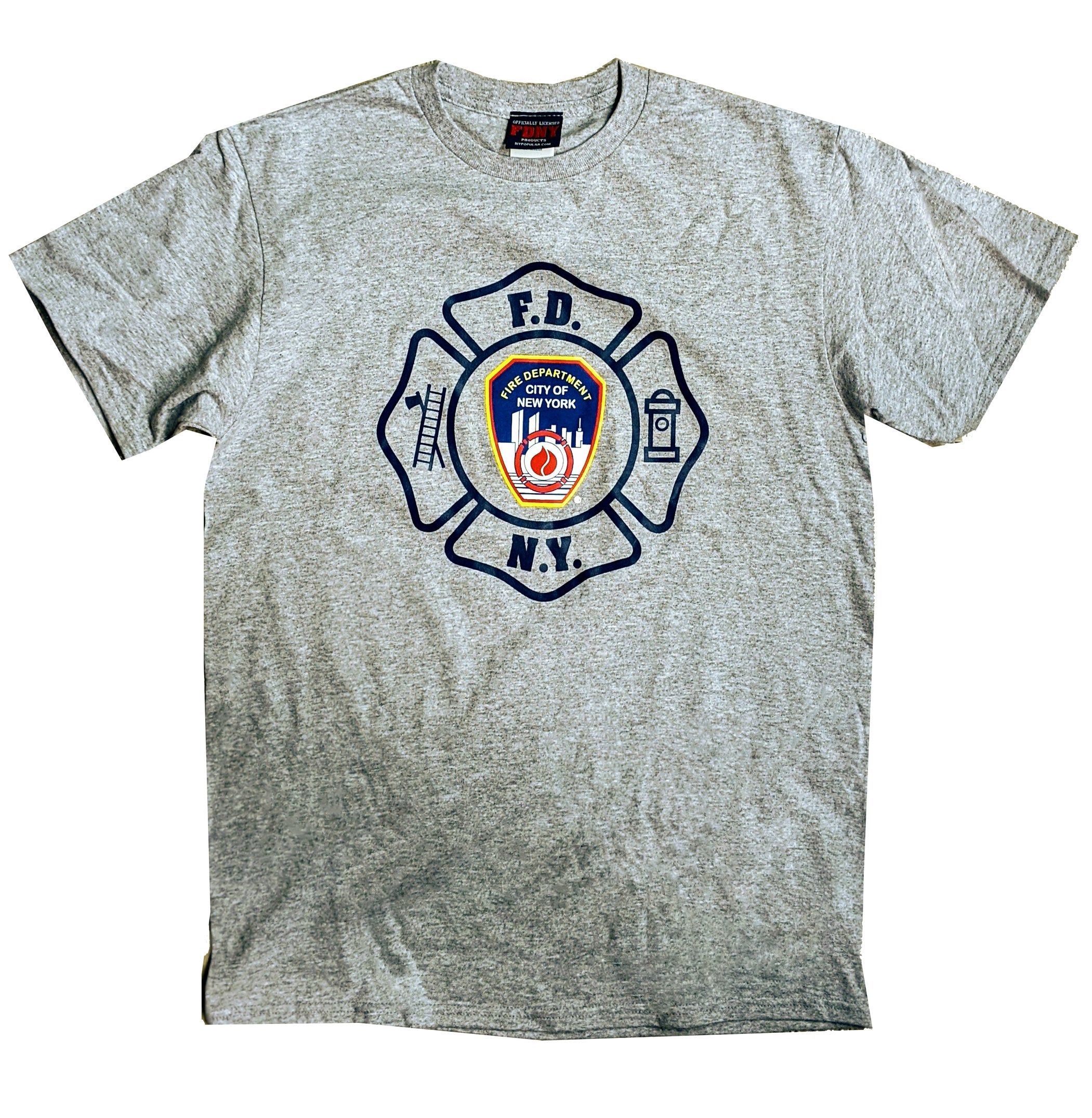 Fire Department Supporter Shirts (DD-FDS3) Gray