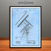 1906 Lohmann Telescope Patent Print Light Blue