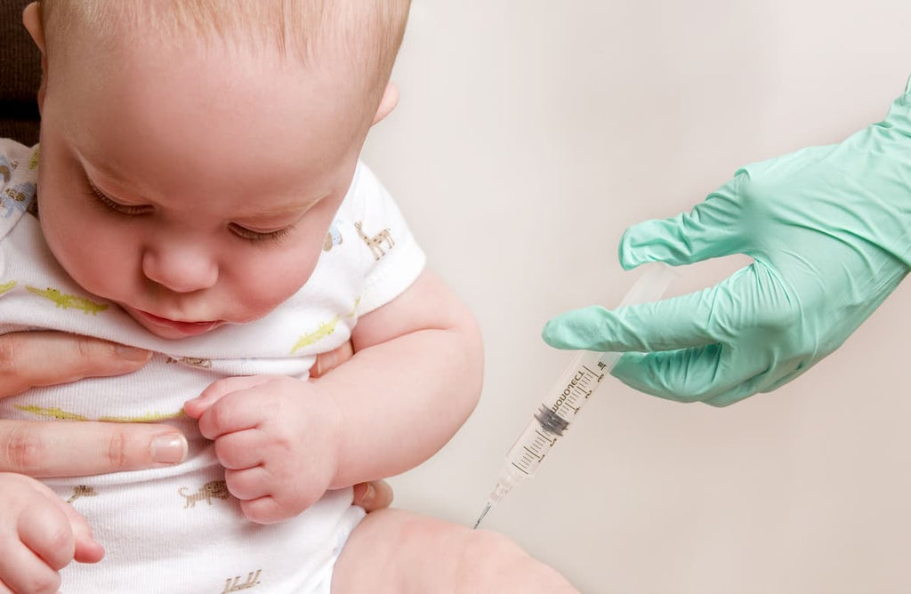 baby at the doctors