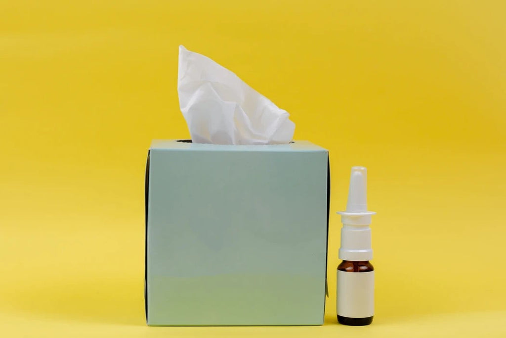 tissue box and medicine