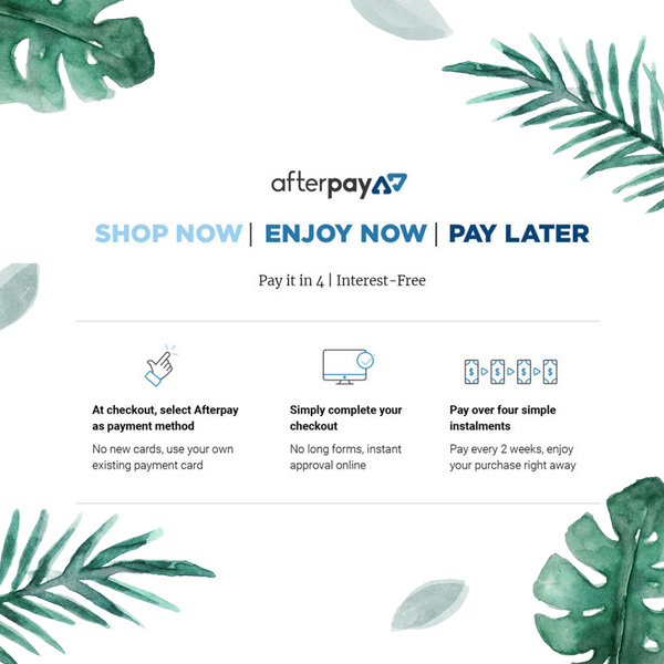 we now accept afterpay