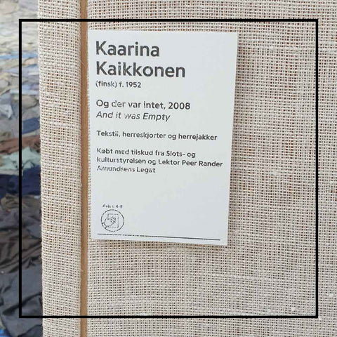 Exploring the Artistry of Kaarina Kaikkonen at Aalborg Museum of Modern Art. ANTONELLO TEDDE CONSIDERATIONS ON MUSEUM VISIT