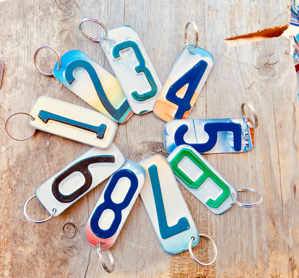 Key Chain - License Plate