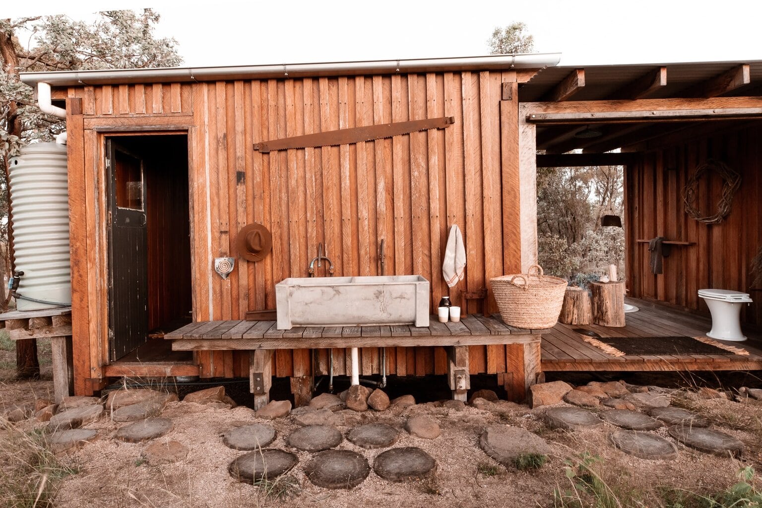 Carlotta+Gee at Bloodwood Cabin