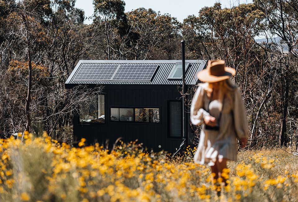 Cosy cabins, In2thewild and Carlotta and Gee