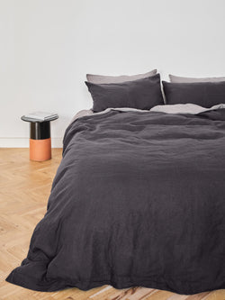 Duvet Cover in Charcoal