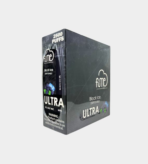 FUME Ultra Black Ice - 10 Count Box