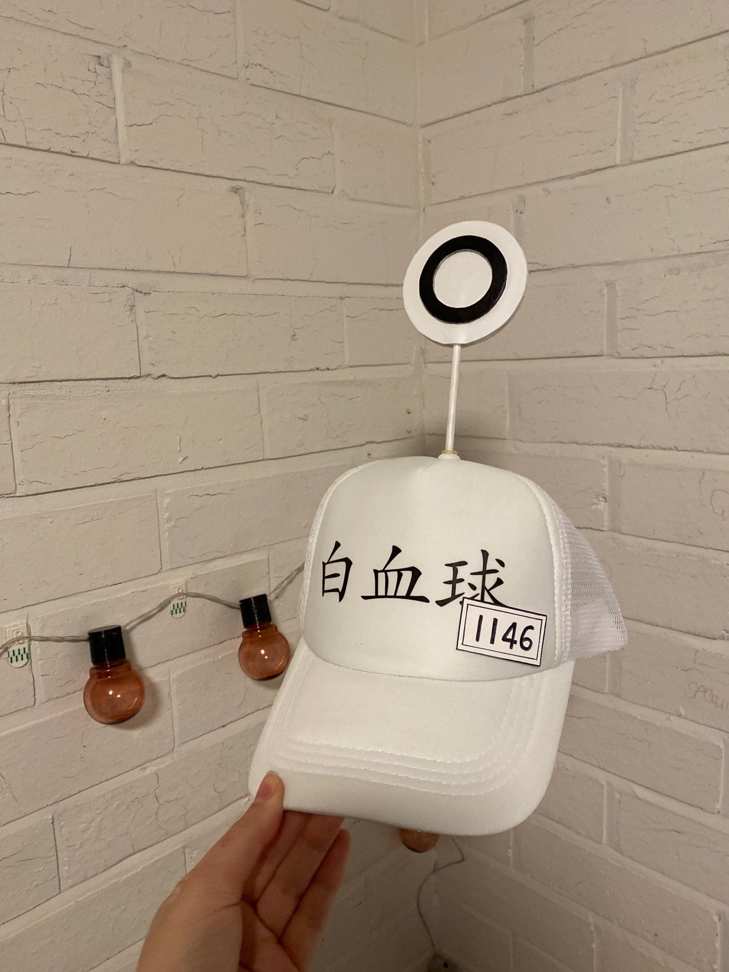 Cells At Work Neutrophil White Blood Cell U 1146 Hat Cosplay Buy Go2cosplay